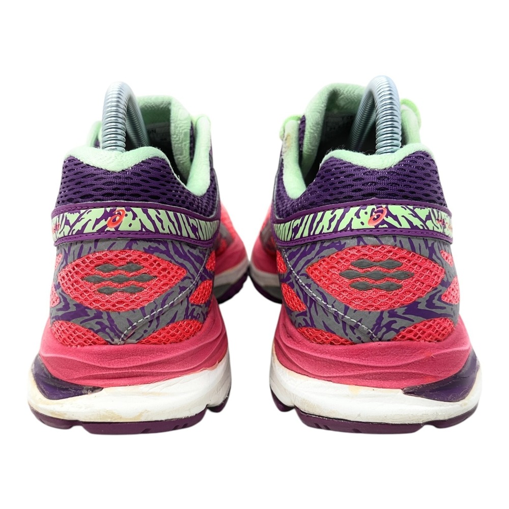 ASICS Gel-Kayano 21 Running Shoes Womens 7.5 Pink Purple Lime Green T5E9N - Picture 10 of 15